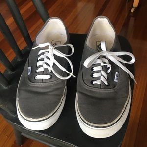 Grey Off the Wall Vans